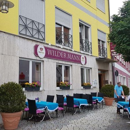 Hotel-Gasthof Wilder Mann Pfreimd Buitenkant foto